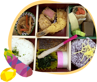 お弁当のメニューの中からご希望のメニューをお選び下さい。